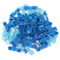 Excellway TC01 50pcs Blue Quick Splice Wire Terminal And Female Spade Connector Set