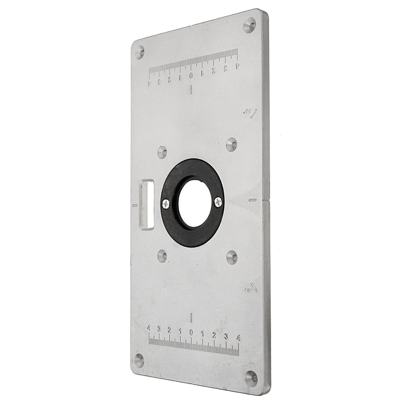 235mm x 120mm x 8mm Aluminum Router Table Insert Plate For Wood Working Benches