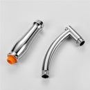 Mrosaa 9 Inch Top Rain Shower Head Square 360 Rotatable Pressurized Top Spray + Conversion rods + Hose + Shower Holder