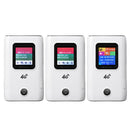 4G Wireless Mobile Router Portable Wifi Repeater Modem LCD Display 150Mbps SMS Notification 5200mAh Power Bank Charging Electronic Device Support 10 Devices