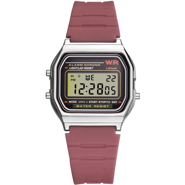 SYNOKE 9027 Lightweight Classic Luminous Waterproof LED Shock Sport Digital Watch Men Watch