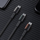 KUULAA 3A 60W Type C to Type C PD QC3.0 Fast Charging Data Cable For Xiaomi MI8 MI9 Oneplus 7 Pro Pocophone F1 Note 10 5G+