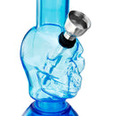 6Inch Skull Acrylic H ookah Shisha Pipe Water T obacco Pipe with Herb Grinder(4Types)