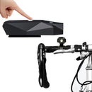 VIAN Loud Speaker 3 Colors Laser Bicycle Light Safety Warning IP64 Waterproof 42g USB Charging