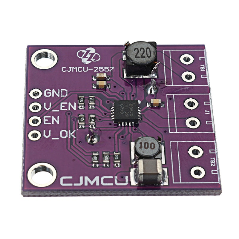 CJMCU-2557 BQ25570 Nano Power Boost Charger and Buck Converter for Energy Harvester Powered Applications