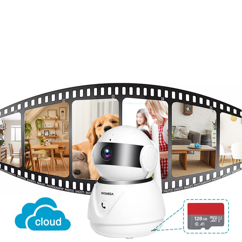 INQMEGA 1080P Cloud Wireless IP Camera H.264 Infrared Night Version  Auto-Tracking Home Security Wifi Camera Baby Monitors