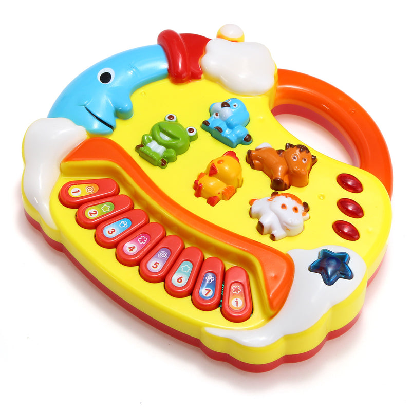 Baby Kids Animal Farm Musical Toys Educational Piano Mini Sounding Toy Developmental for Children
