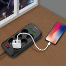 LDNIO 17W 3.4A 4-port USB Fast Charging Home Outlet 6 EU Plug Power Strip Switch