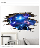 3d Stereo Wall Sticker Starry Space Space Decoration Painting Wall Decoration Sticker