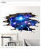 3d Stereo Wall Sticker Starry Space Space Decoration Painting Wall Decoration Sticker