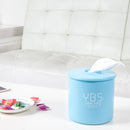 Living Room Tissue Box Simple Household Paper Towels Waterproof Roll Circular Plastic Box