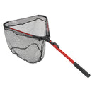 ZANLURE Aluminum Alloy 80cm Single Triangular Ultra-Light Folding Handle Fishing Landing Net