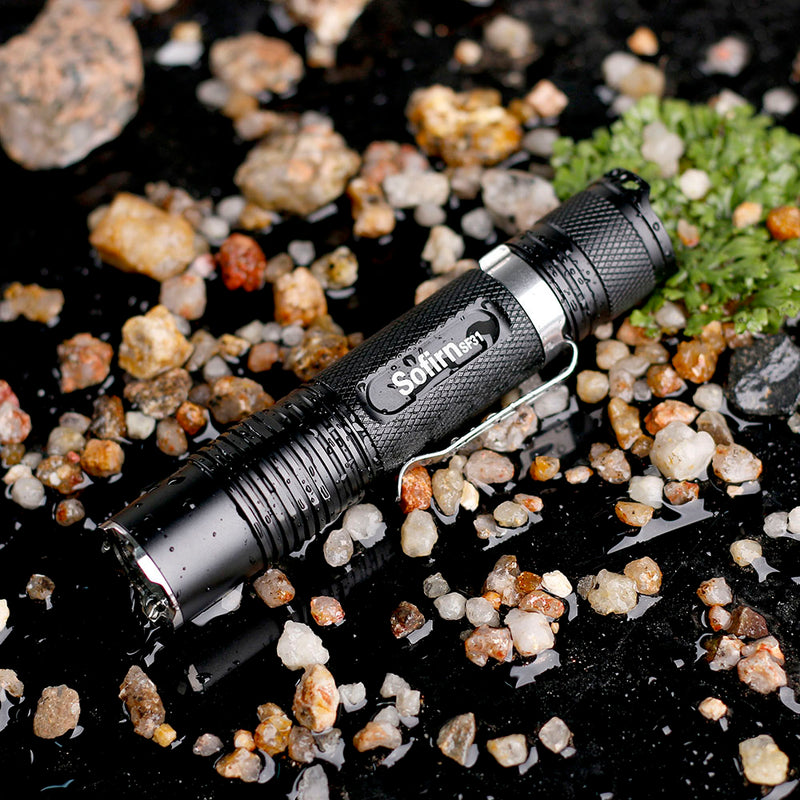 Sofirn SF31 XM-L2 1000LM 5 Mode Mini Powerful LED EDC Flashlight 18650 Flashlight LED Torch Pocket Light Penlight Camping Cycling
