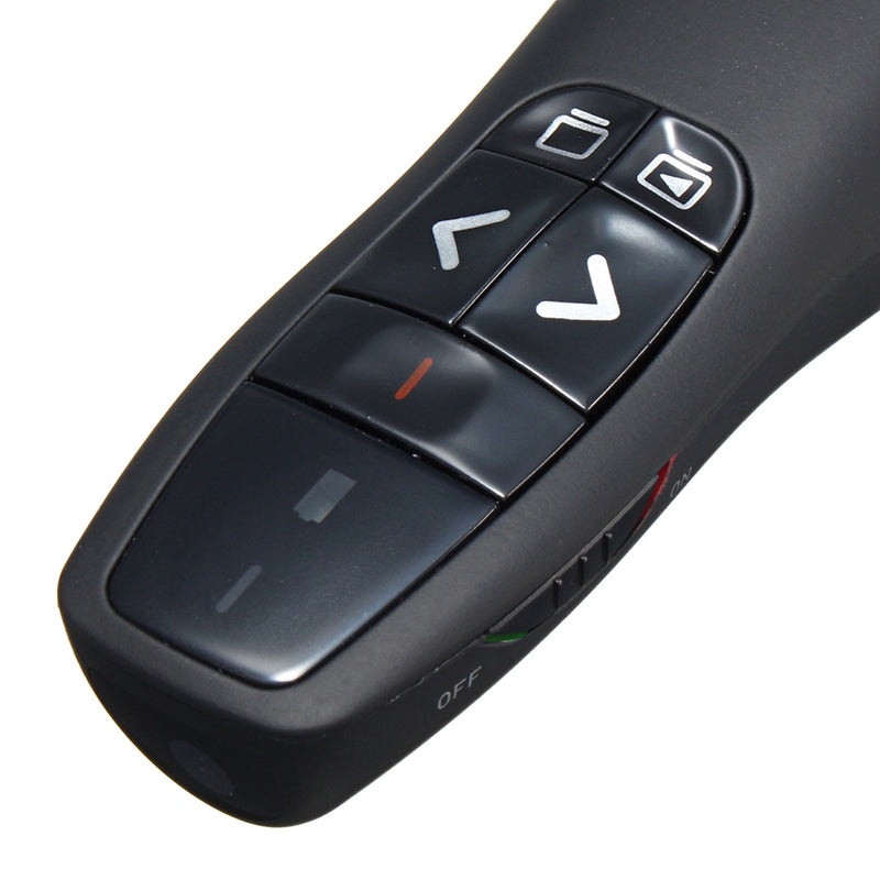 Wireless PPT Remote Control USB Portable Handheld Presenter Remote Control  Laser Pen For Powerpoint