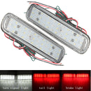 Pair Rear Bumper Reflector LED Brake Tail Turn Signal Light Fog Lamp For Lexus LX470