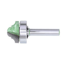 Drillpro 4Pcs 8mm Shank Bearing Shank Double Roman Ogee Edging Router Bit Milling Cutter for Wood Line Knife