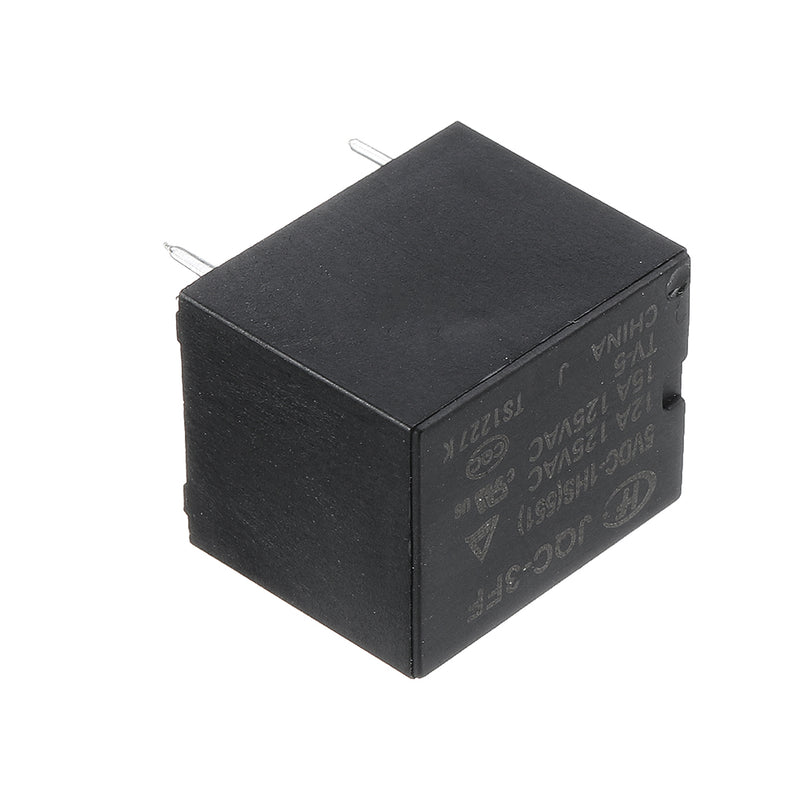 5Pcs HF3FF-JQC-3FF- 005 012 024-1HS 5V 12V 24V DC 10A 4Pin Relay Module