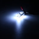 2pcs T20  Side Light Bulbs Lamps Canbus No Error W21 5W T20 6000K LED White Daytime DRL