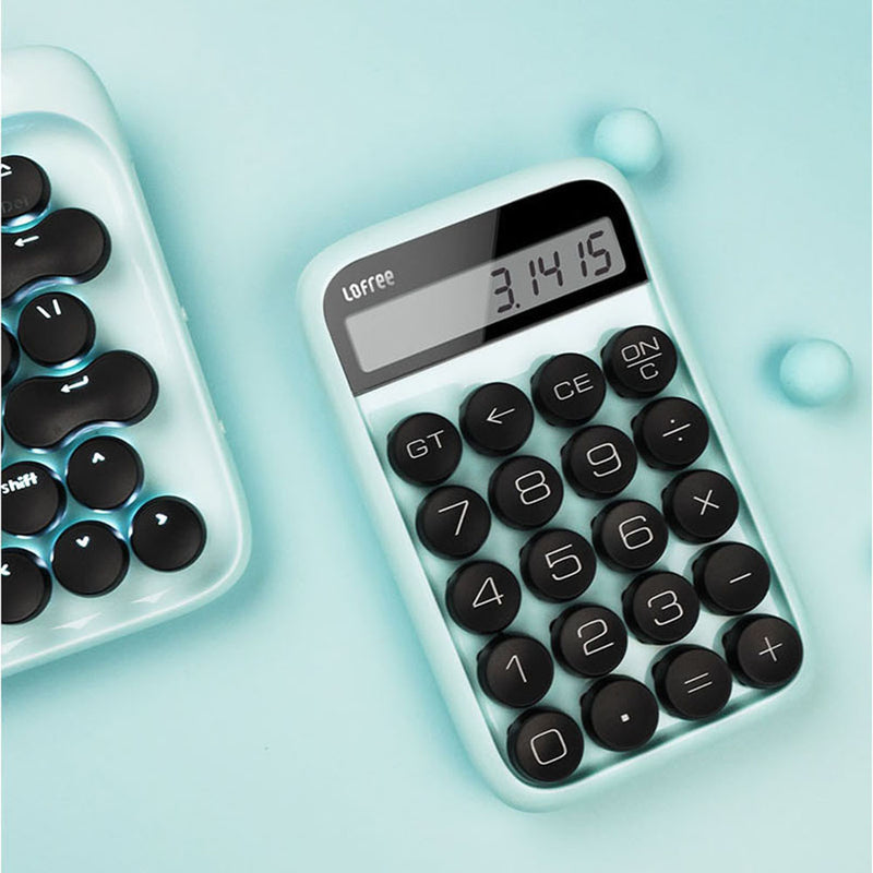LOFREE Jelly Bean Mechanical Calculator Multi-function Digital LCD Scientific Calculator