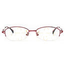 KCASA Progressive Multifocus Reading Glasses Asymptotic Multifocal Metal Computer Glass 4500