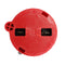 5pcs 178DB 12V Compressor Air Horn Kit Red Trumpets Dukes Car Truck