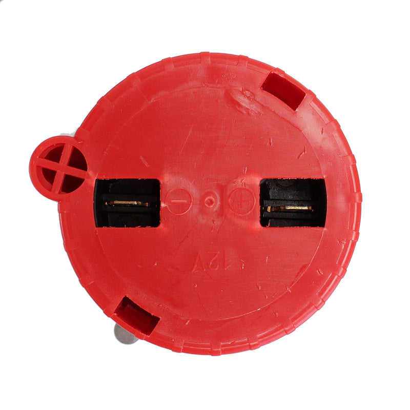 5pcs 178DB 12V Compressor Air Horn Kit Red Trumpets Dukes Car Truck