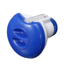 5/8inch Chemical Floater Tablet Floating Chlorine Dispenser Applicator Tool Automatic Pill Case Built-in thermometer for Swimming Pool Spa