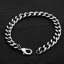 Trendy Stainless Steel Chain Bracelet Fashion Men Gold Bracelet