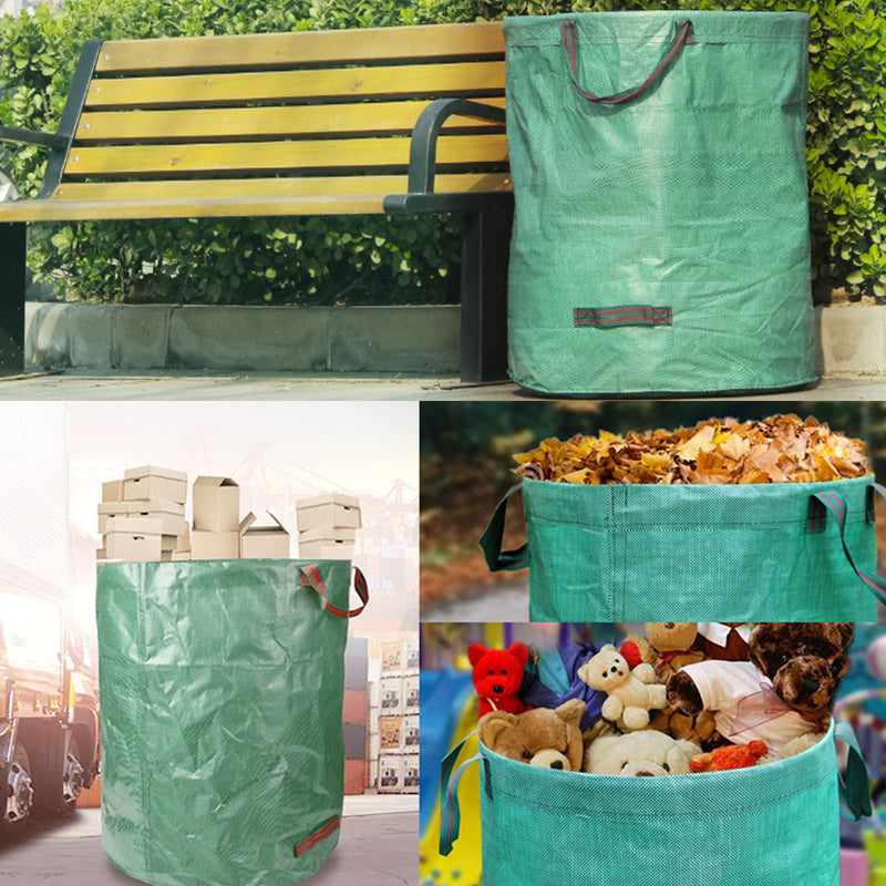 300L/500L Garden Waste Refuse Rubbish Grass Large Holder Bag Case Sack Heavy Duty