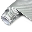 200x20cm DIY 3D Carbon Fiber Vinyl Wrap Roll Film Sticker Car Home Decal Sheet