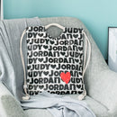 Jordan&Judy 2L Drawstring Canvas Backpack Leisure Shoulder Bag Handbag Outdoor Travel