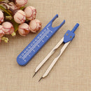 Medical ECG EKG Caliper Goniometer Combination Set Heart Rate Measure Ruler Electrocardiogram Caliper