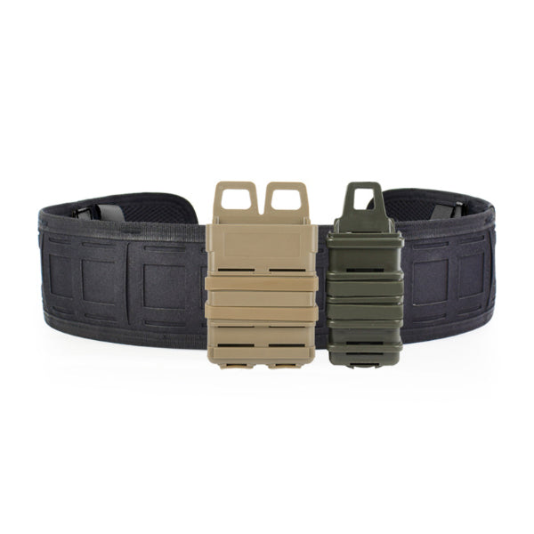 Multifunctional Molle Belt Nylon Tactical Bag With Steel Ball Unloader Waist Belt For Hunting
