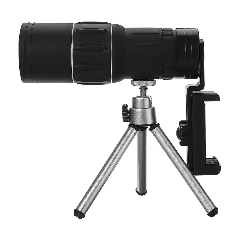 40X60 Monocular Telescope Outdoor Camping Hiking Traveling Wide Angle HD Night Vision Monocular with Tripod + Clip