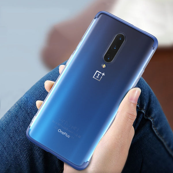 For OnePlus 7 Pro Case Bakeey 3 in 1 Detachable Matte Translucent Plating Ultra-thin Shockproof Protective Case