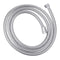 2M Extra Long Stainless Steel Bathroom Shower Hose Handheld Water Pipe Fittings Shower Head Hose Replacement G1/2 Connection w/ Double Buckles