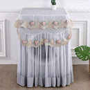 Lace Dustproof Protector Floral Washing Machine Cover 60*60*85cm Home Decor
