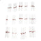 700Pcs 1W 1 Watt Voltage Stabilizing Diode Package 3.3V-30V 14 Common Voltages