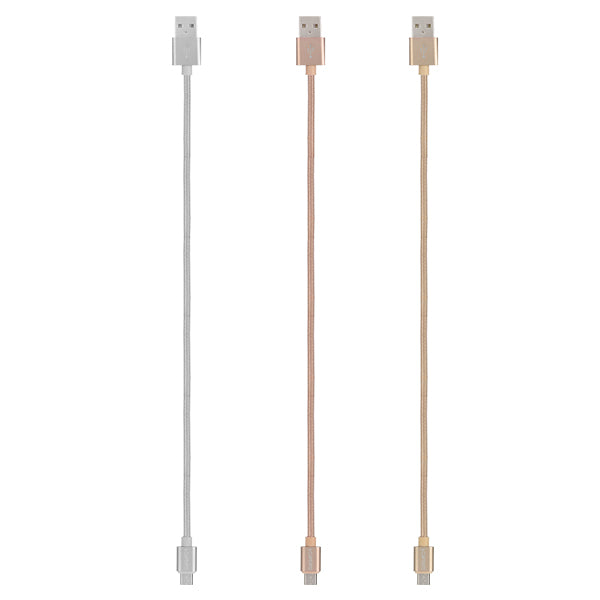 FONENG 1M Alloy Nylon Braid Micro USB Fast Charging Cable Date for Tablet Cell Phone