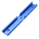 Drillpro Aluminum Alloy  T-slot T-track Connector Miter Track Jig Fixture Slot Connector 30x12.8mm For Table Saw Router Table Woodworking Tool