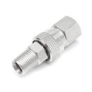PCP 8mm Male and Female Hexagonal Quick Release Disconnect Coupler Fitting Plug Connector