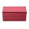 Red Extruded Aluminum Project Box Electronic Enclosure Case DIY Heat Dissipating Tools 50*25*25mm