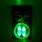 1 Pair LED Light Bestselling 80CM Flash Luminous Fashionable Glass Fiber Cool Design Shoelaces