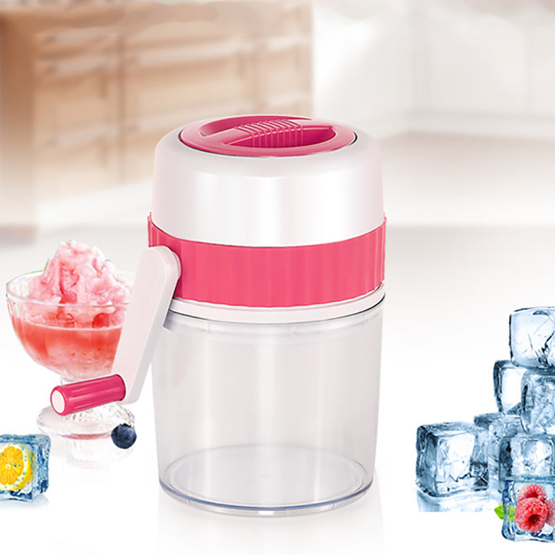 Hand Crusher Household Mini Manual Ice Crusher Shaver Shredding Portable Snow Cone Ice Maker Machine