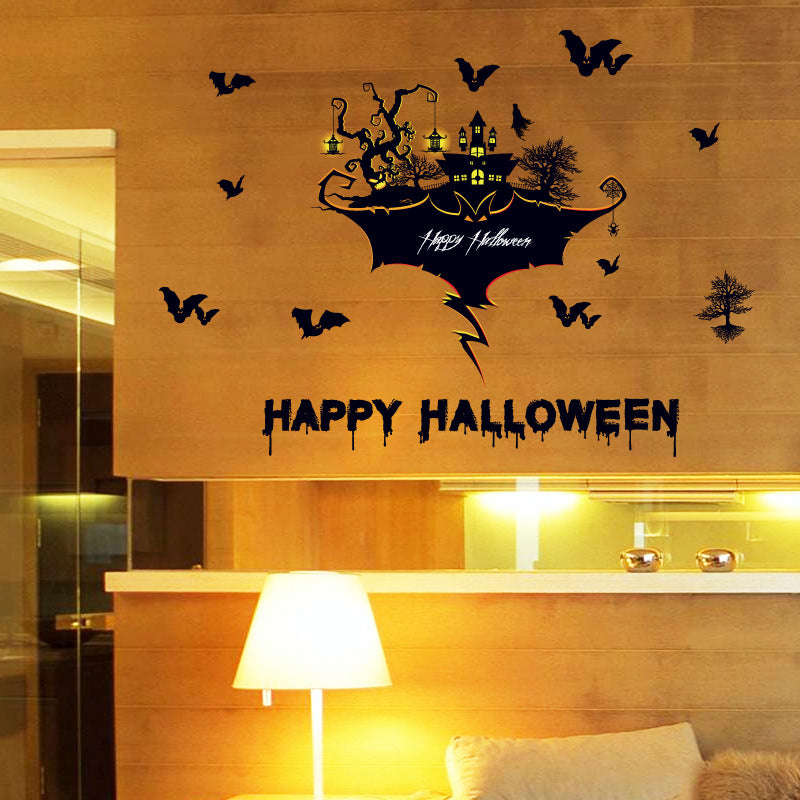 Miico SK9226 Halloween Cartoon Wall Sticker For Kids Room Decoration Halloween Decoration Haloween Party