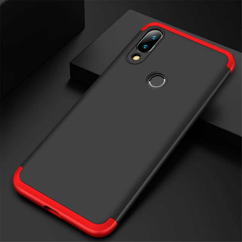 Bakeey 3 in 1 Double Dip 360 Full Hard PC Protective Case For Xiaomi Redmi 7 / Redmi Y3