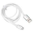 Onten OTN 7298 Lightning to USB flat cable for Android devices Aluminum Alloy Shell silver