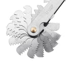 30x Blades Thread Measuring Gauge Screw Pitch Tool US 60 Degree For Nut and Bolts