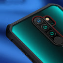 For Xiaomi Redmi Note 8 Pro Case Bakeey Armor Bumper Edge Transparent Soft TPU Protective Case