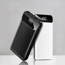 Bakeey DIY 20000mAh USB Type C 3 Output Digital Power Display Fast Charging Power Bank Case For iPhone 8Plus XS 11 Pro Huawei P30 Pro Mate 30 S10+ Note 10 5G